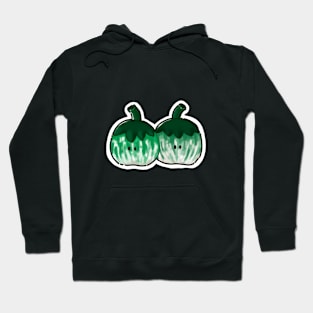 Twin baby eggplant Hoodie